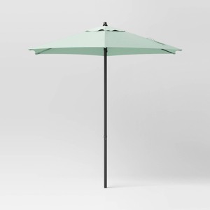 7.5' Round Outdoor Patio Market Umbrella - Room Essentials™ - 1 of 4