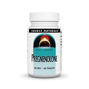 Pregnenolone 50mg by Source Naturals, Inc.  -  60 Tablet - 1 of 3