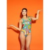 Sporti Groovy Zodiac Libra Thin Strap One Piece Swimsuit (22-44) - 2 of 4
