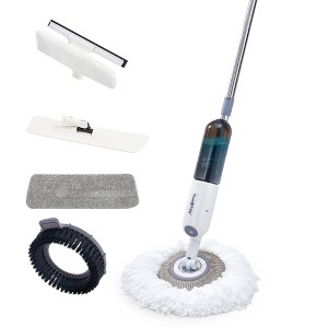 True & Tidy 4-in-1 Spray Mop Kit - White : Target
