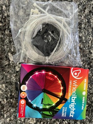Brightz Color Morphing Bike Wheel LED Lights: Iron, Silicone