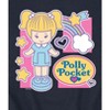 Men's - Polly Pocket - Polly Pocket Grid Graphic Fleece Sweatshirt - 2 of 4