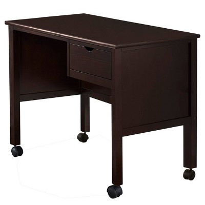 Schoolhouse 4.0 Wood 1 Drawer Desk Chocolate - Hillsdale Furniture