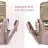 Travel Toiletry Bag for Women, Hanging Toiletry Bag Large Capacity Cosmetic Makeup Bag - 3 of 4
