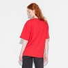 Women's Olivia Rodrigo Guts Short Sleeve Graphic Oversized T-Shirt - Red - 2 of 3