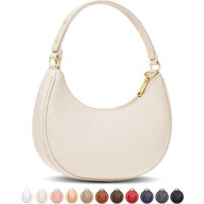 Crescent Bags For Women with RFID Protection, with Anti-Theft Clip for Extra Safety