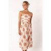 Petal and Pup Womens Ryder Strapless Midi Dress - 2 of 4
