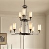 Kichler Lighting Vetivene 9 - Light Chandelier in  Textured Black - 3 of 4