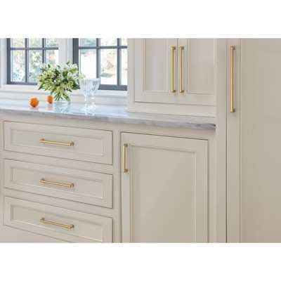 Champagne Bronze 6-5/16" Modern Bar Cabinet Pull