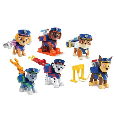 paw patrol police pups action pack gift set