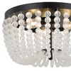 Crystorama Lighting Rylee 3 - Light Flush Mount in  Matte Black - 3 of 4