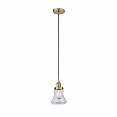 Bellmont - 1 Light Mini Pendant In Industrial Style-10 Inches Tall and 6.25 Inches Wide