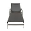 Outdoor Lounge Chairs with Adjustable Backrest and Mesh Seat, Chaise Lounge Chair for Patio or Poolside Comfort-Maison Boucle - 2 of 4