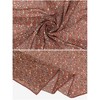 Elerevyo Women's Floral Chiffon Lightweight Skinny Neck Scarf Neckerchief - 4 of 4
