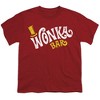 Boys' Short Sleeve Willy Wonka And the Chocolate Factory Wonka Logo T-Shirt - 2 of 4