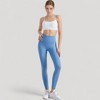 Anna-Kaci Active Women's Spaghetti Strap Scoop Neck Sports Bra Top with Lightweight Stretch Fabric - 4 of 4
