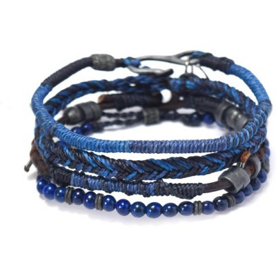 Boho Braided Bead Bracelets, Stackable Waterproof Jewelry, Fair Trade Handmade Gifts for Women & Men