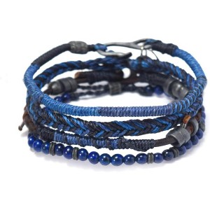 Boho Braided Bead Bracelets, Stackable Waterproof Jewelry, Fair Trade Handmade Gifts for Women & Men - 1 of 4