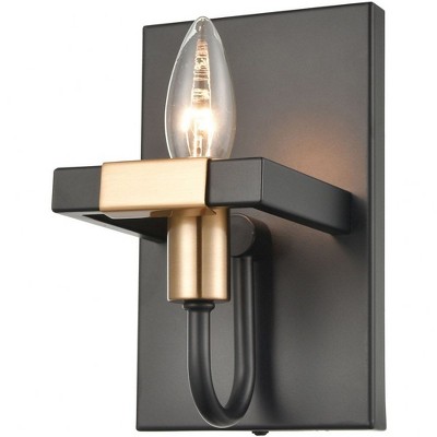 Heathrow Modern Matte Black Outdoor Dimmable Sconce