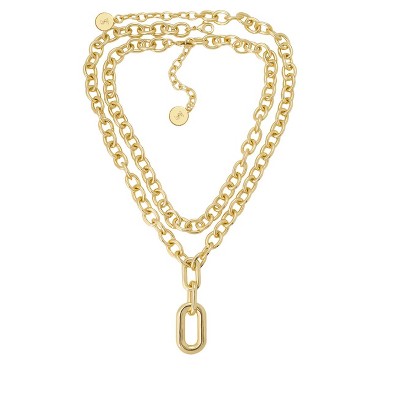 Amaya Double Chain Necklace by Tomorrow Studio