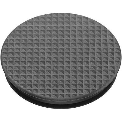 PopSockets PopGrip Cell Phone Grip &#38; Stand - Knurled Texture Black_0