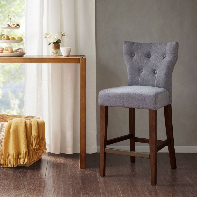 Saffron Tufted Back Counter Height Barstool - Madison Park, 3 of 9