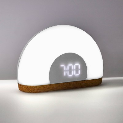 Wake Up Light Rise with Wood Kids&#39; Nightlight - Pillowfort&#8482;