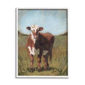 Stupell Industries Cattle Vast Countryside Field Framed Giclee Art - 1 of 4