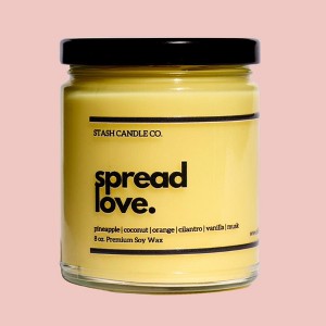 Stash Candle Co. Spread Love 8 oz. - 1 of 2