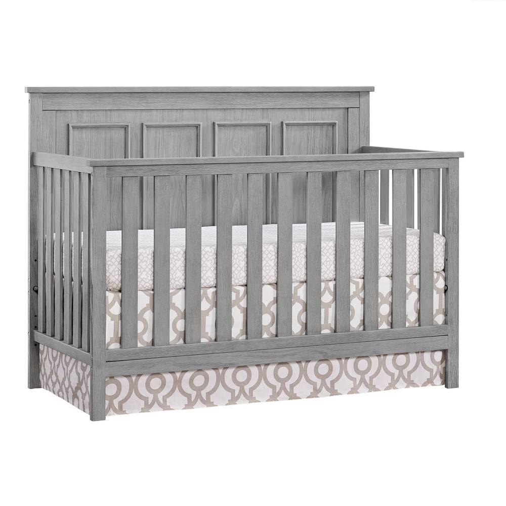 Photos - Cot Oxford Baby Bennett 4-in-1 Convertible Crib - Rustic Gray