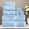 Luxury Cotton Heavyweight Ultra-Plush 8 Piece Towel Set by Blue Nile Mills - 2 of 4