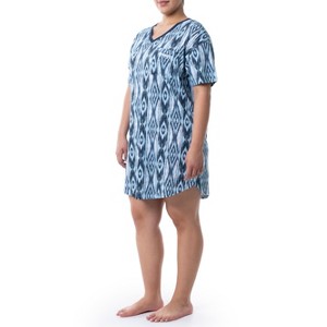 Wrangler Women's and Women's Plus V-Neck Nightgown - 1 of 3