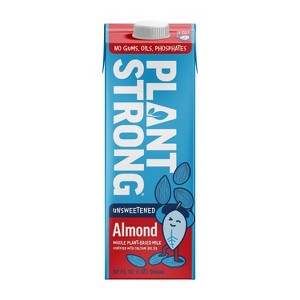 Plantstrong Unsweetened Almond Milk - 32oz - 1 of 4