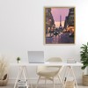 Stupell Industries Twilight in Paris Streets Floating Frame Canvas Art, Gold, 25" x 31" - 3 of 4