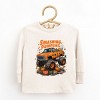 Smashing Pumpkins Monster Truck Grunge - Kids Youth Long Sleeve Tee and Kids Toddler Long Sleeve Tee - 2 of 3