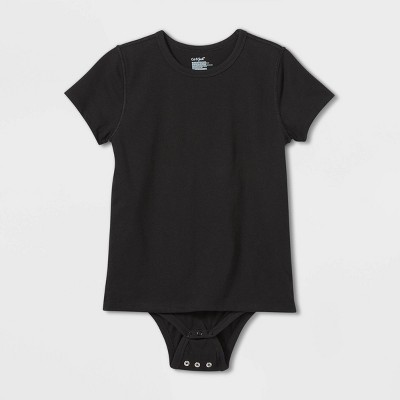 Ranski One Shoulder Bodysuit Black