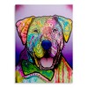 Trademark Fine Art - Dean Russo 'Charlie Brown Custom-002' Floating Brushed Aluminum Art - 2 of 4