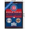 Trends International MLB Chicago Cubs - Champions 23 Framed Wall Poster Prints - 3 of 4