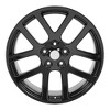 OE Wheels DG51 22 Inch Rim Fits Ram SRT Style 5x139.7 22x10 Gloss Black - Hollander 2223 (1) - 2 of 4