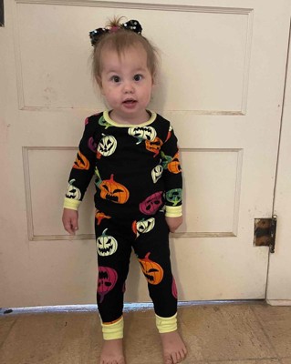 Toddler 2pc Halloween Pumpkin Snug Fit Pajama Set Hyde Eek Boutique 12m Target
