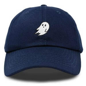 Dalix Ghost Embroidered Mens Womens Cotton Dad Hat Baseball Cap Adjustable - 1 of 4