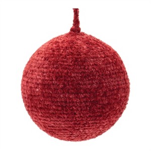 Chenille Ball Ornament (Set of 3) - 1 of 1