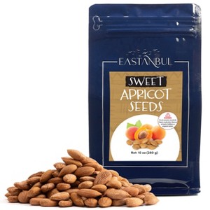 Eastanbul Sweet Raw Apricot Seeds, Sweet Apricot Kernels, 10 oz - 1 of 4