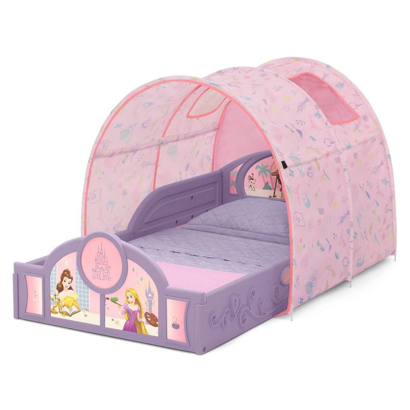 Delta Children Disney Princess Sleep and Play Toddler Bed with Tent, 4 of 9