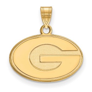 Black Bow Jewelry 14k Yellow Gold Georgia Bulldogs NCAA Small Pendant - 1 of 3