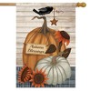 Rustic Autumn Blessings Fall House Flag 40" x 28" Briarwood Lane - 2 of 4