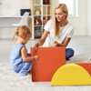 5PCS Toddler Foam Climbing Blocks - Soft Indoor Active Play Set for Preschoolers, Ideal for Climbing, Crawling & Sliding - 2 of 4