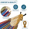 Vivere Double Cotton Replacement Hammock for 8’, 9’ Stand, Canvas Only, Tropical - 2 of 4