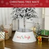 TopComfy Christmas Tree Stand 26 Inch Tree Collar Ring for Holiday Decor, Beige, 26"*26"*11" - 4 of 4