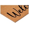HomeRoots 17" X 29" Brown And Black Christmas Outdoor Coir Door Mat - 4 of 4